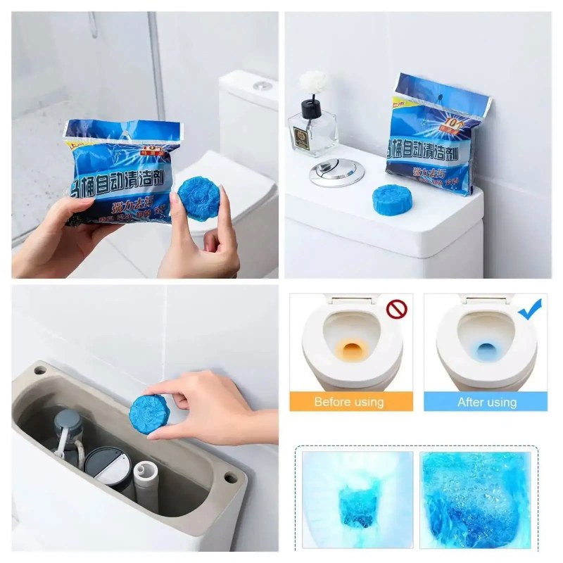 Blue Commode Cleaner
