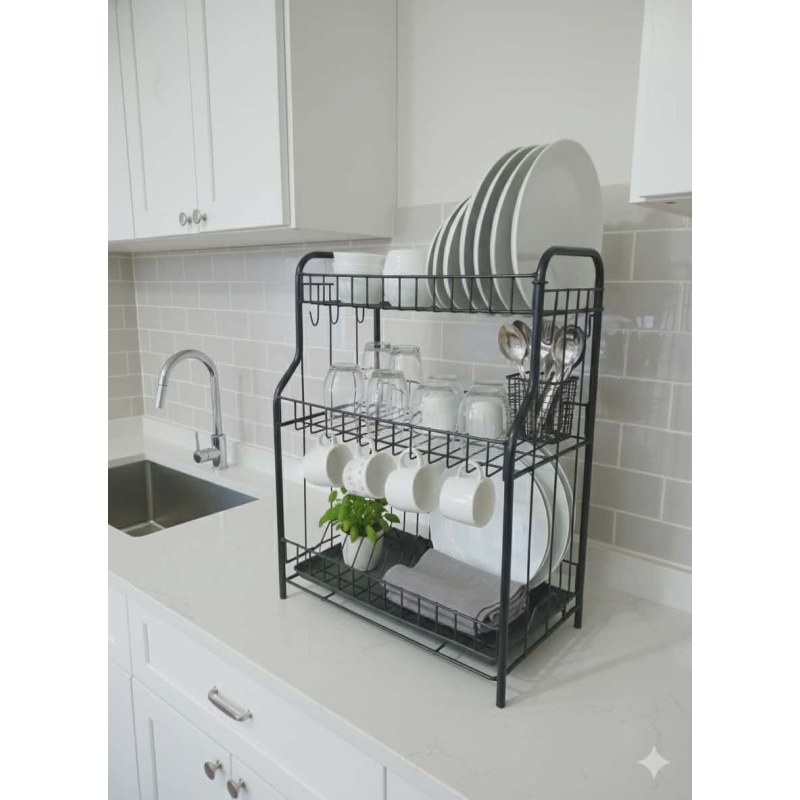 3 Layer Kitchen Rack