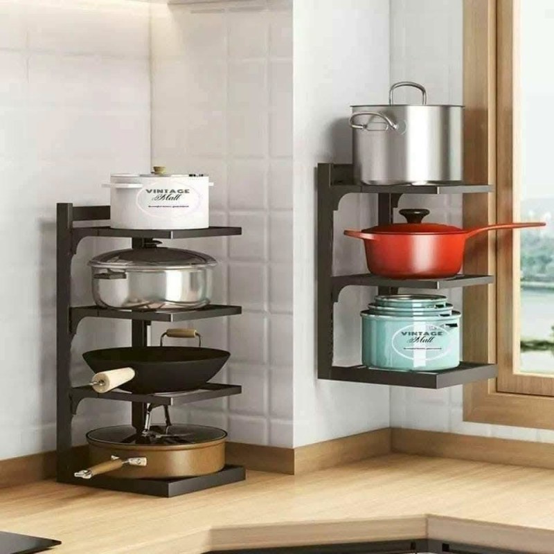 4 Layer High Quality Kitchen Pot Rack
