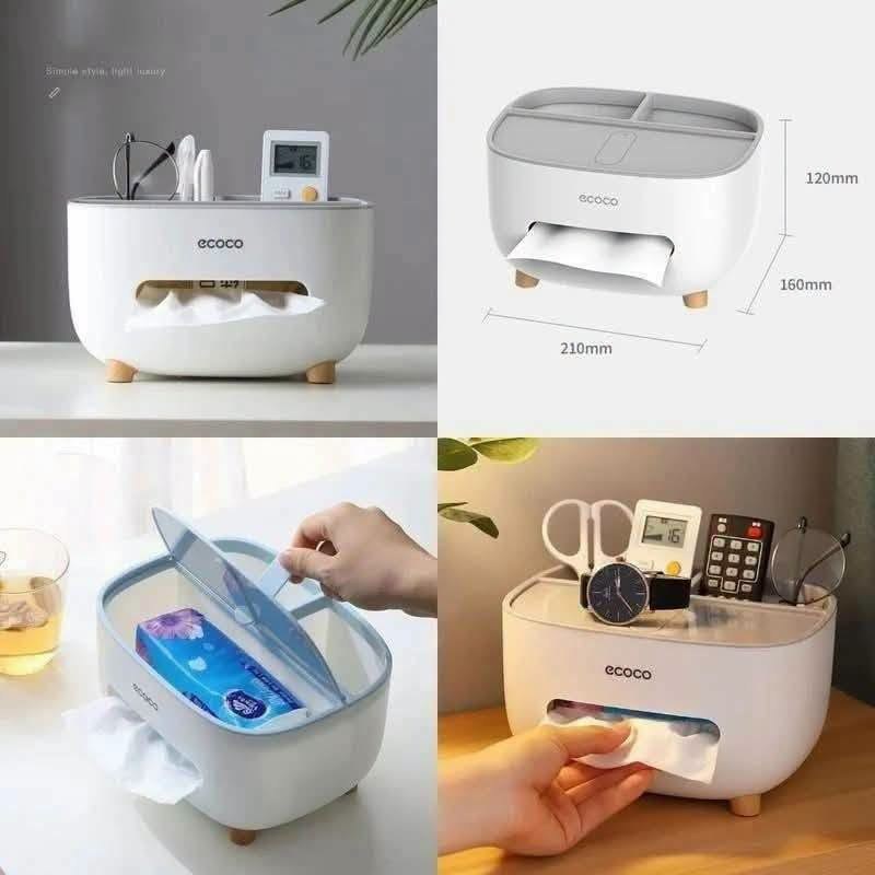 Multifunctional Household Tissue Storage Box Holder