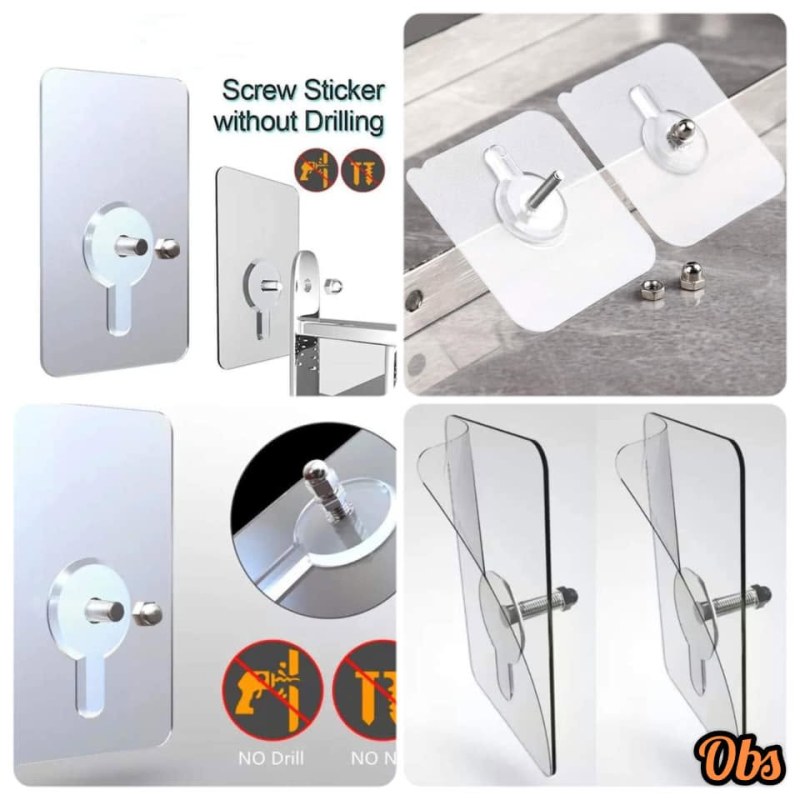 Screw Stickers Wall Hook