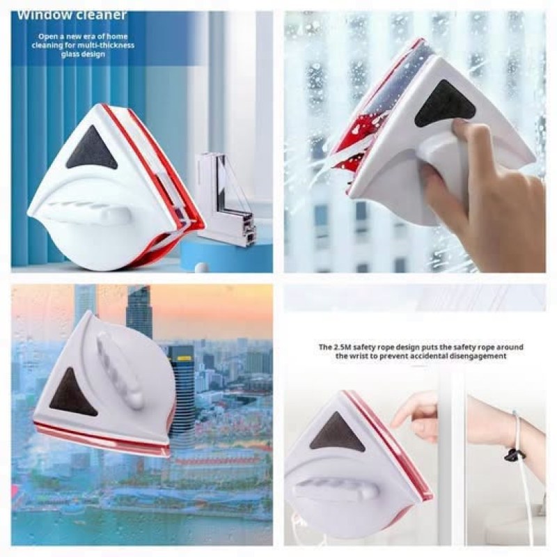  Double Side Magnetic Window Cleaner Brush