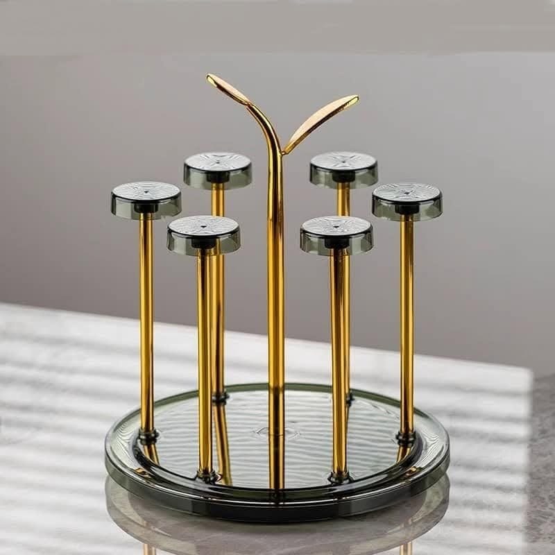 360 Degree Luxury Glass Drain Rack