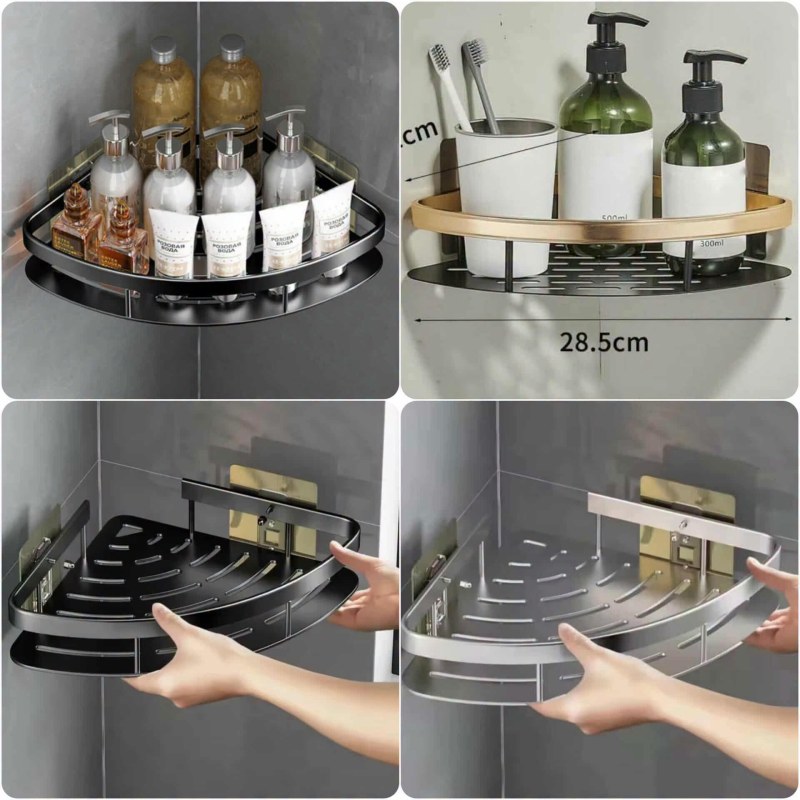 Aluminum Alloy Shampoo Rack