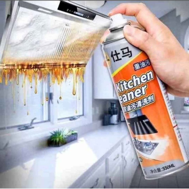 kitchen cleaner spray Foam Cleaning Spray 500ml Easy Cleaning - Pure Mall