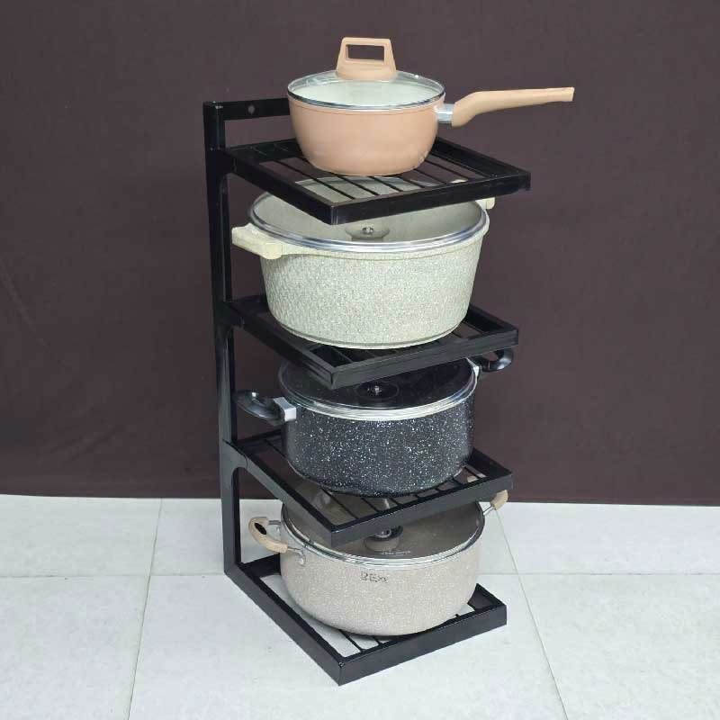 4 Layer High Quality Kitchen Pot Rack
