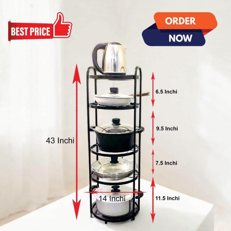  5 Layer Pot Rack