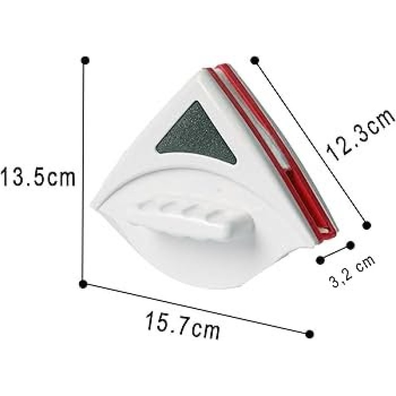  Double Side Magnetic Window Cleaner Brush
