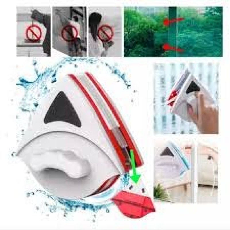  Double Side Magnetic Window Cleaner Brush