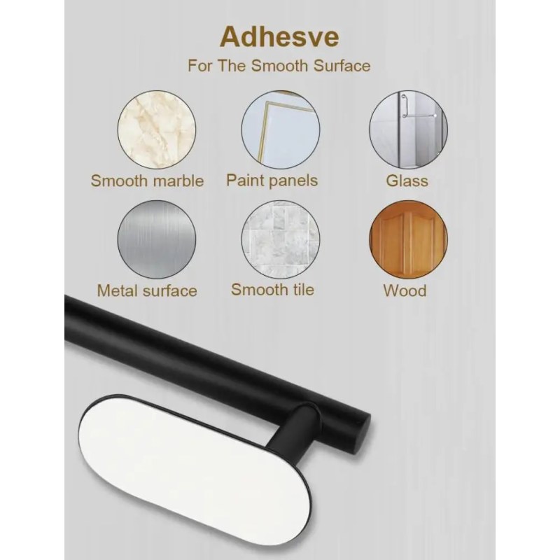 Stainless Steel Paper Towel Holder for Bathroom Kitchen No Punch Wall Mount Tissue Towel Roll Self Adhesive Toilet Storage Rack