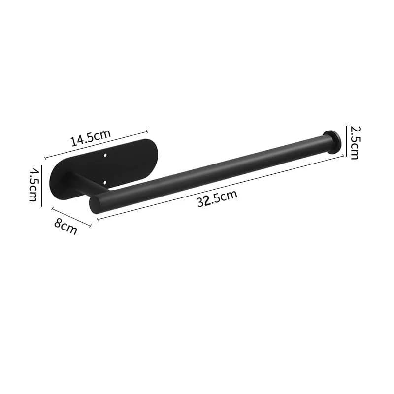 Stainless Steel Paper Towel Holder for Bathroom Kitchen No Punch Wall Mount Tissue Towel Roll Self Adhesive Toilet Storage Rack
