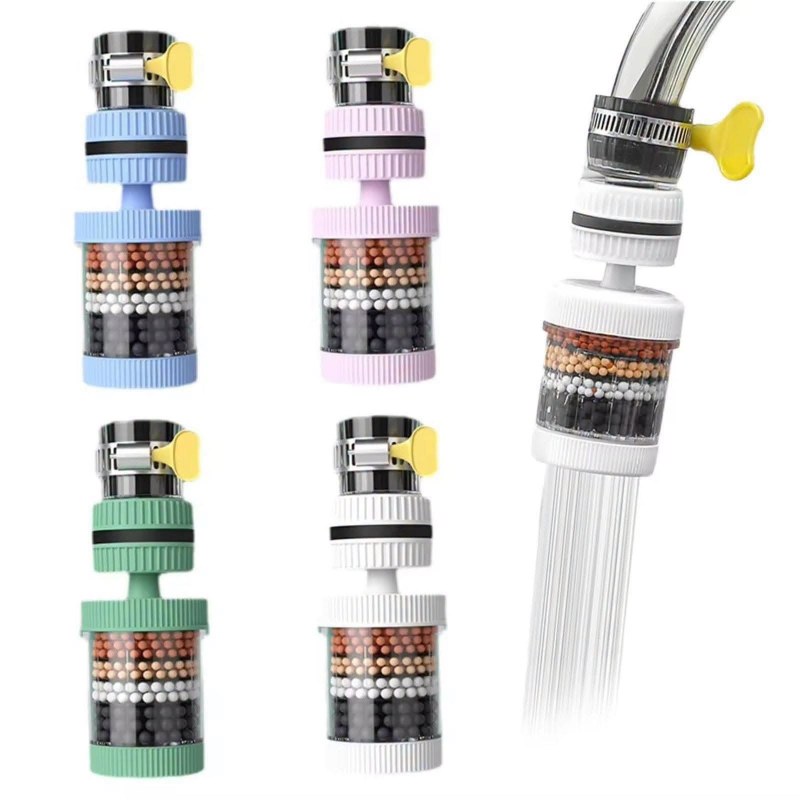 360 Degree Rotating. Six-Layer Protection Tap Water Filter ????????