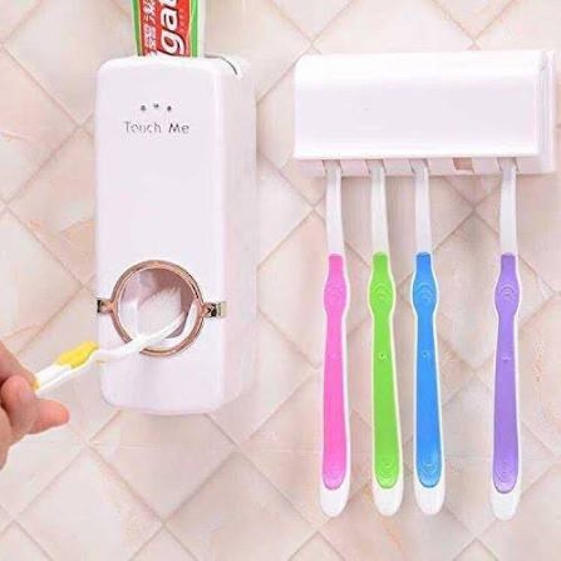 Automatic Toothpaste Dispenser With Brash